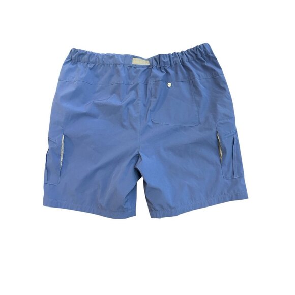 REEL LIFE Light Weight Outdoor Shorts Men’s Size XXL 2XL Blue Lined Pockets - Picture 4 of 6